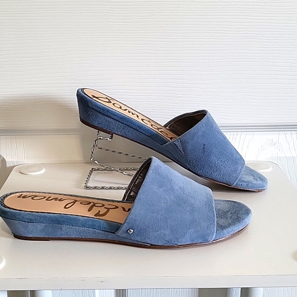 Sam Edelman suede wedge sandal - Picture 6 of 6